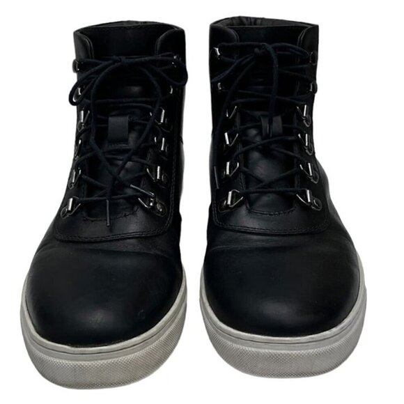 Helm Boots Men\'s SZ 9.5 Cole Black Leather Lace Up Ankle Chukka Boots Shoes main image 7